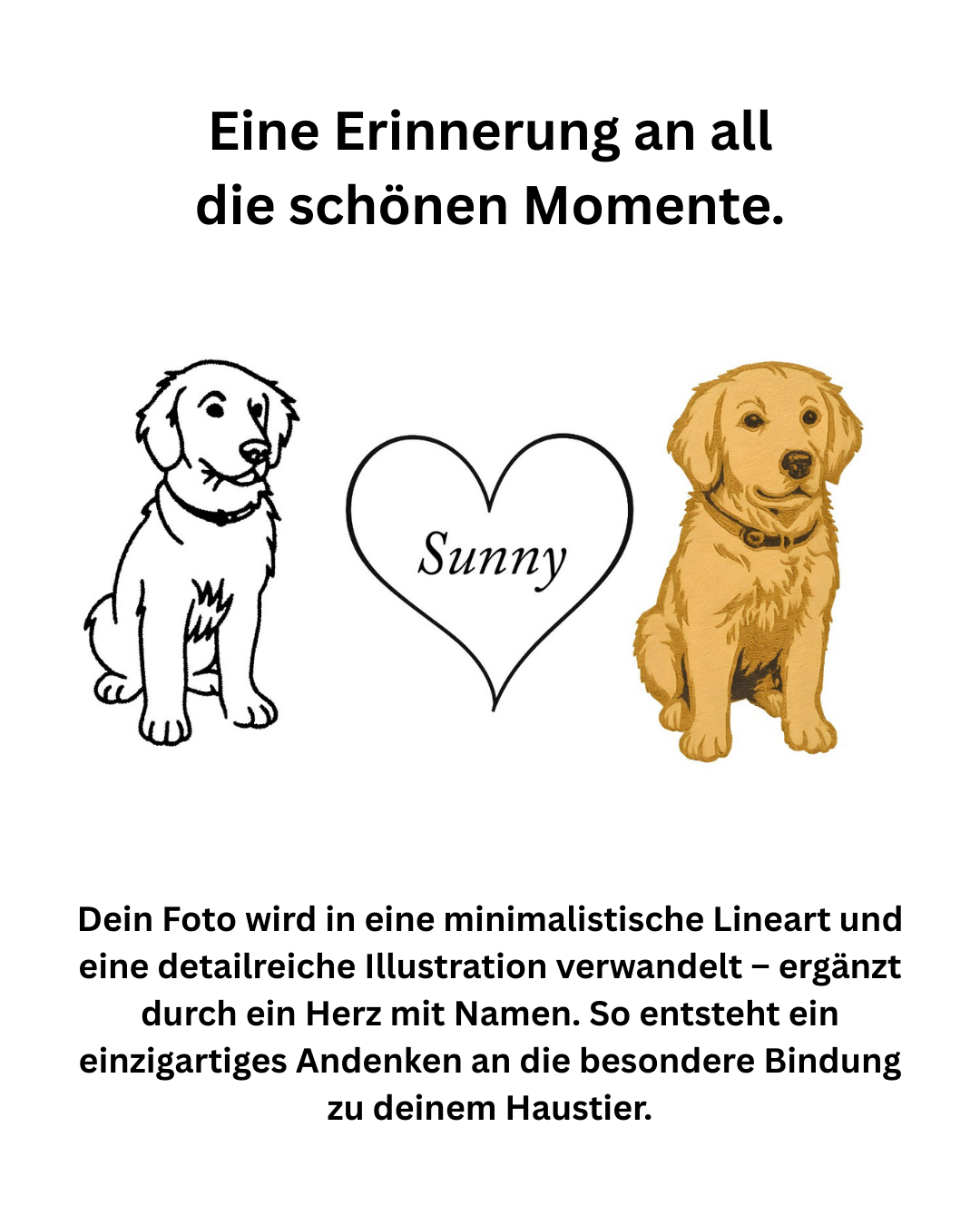 Personalisierte Tasse mit Haustier Portrait - Unikat für Tierfreunde