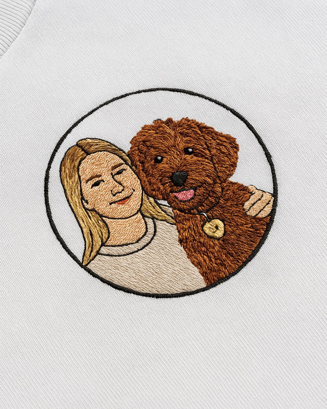 Personalized hoodie with pet portrait - unisex - unique item for animal lovers