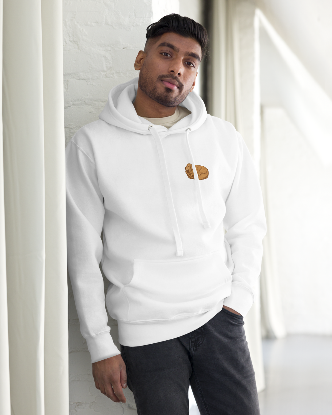 Personalisierter Hoodie mit Haustier Portrait - Unisex - Unikat für Tierfreunde