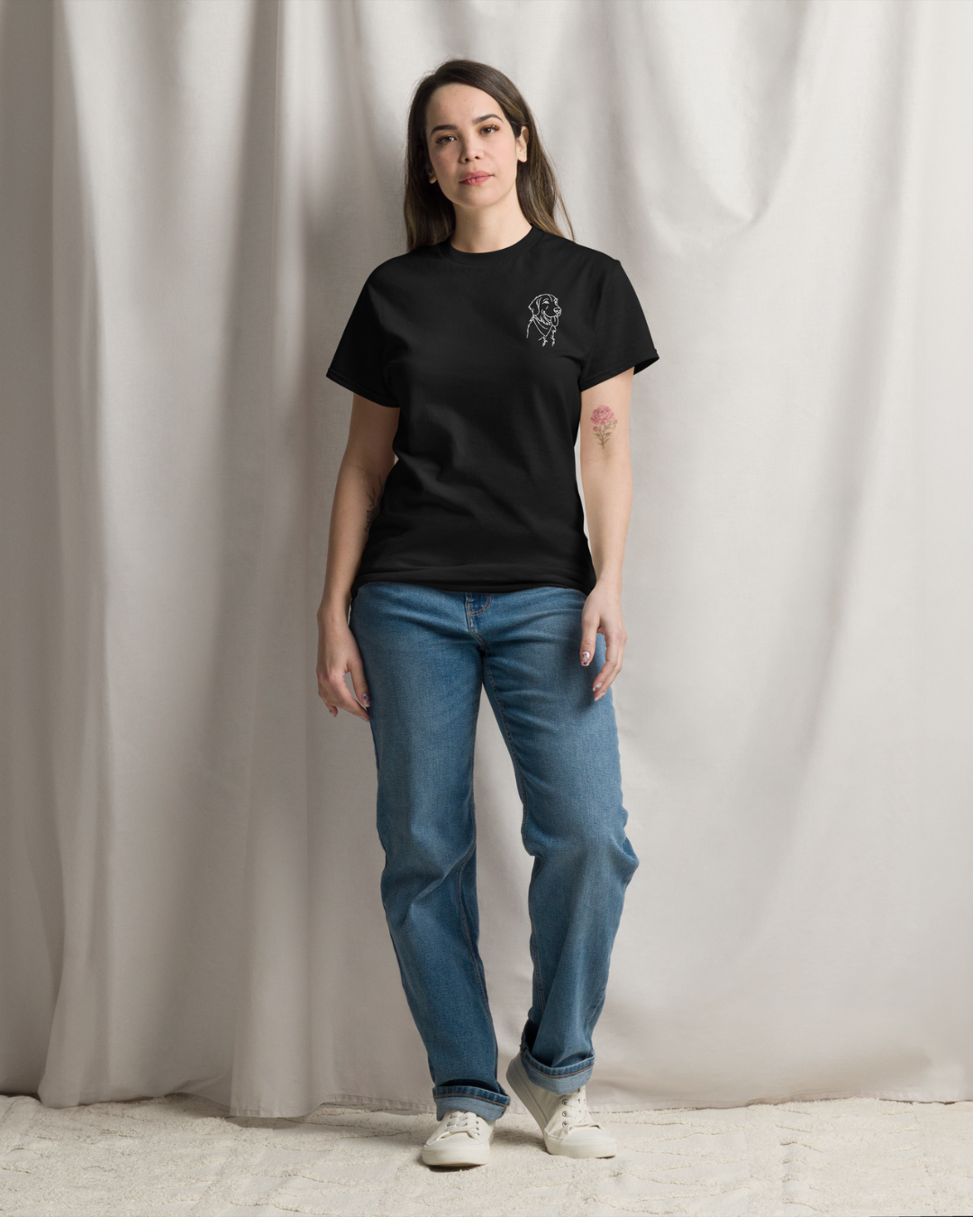 Personalisiertes T-Shirt mit Haustier Portrait - Unisex - Unikat für Tierfreunde
