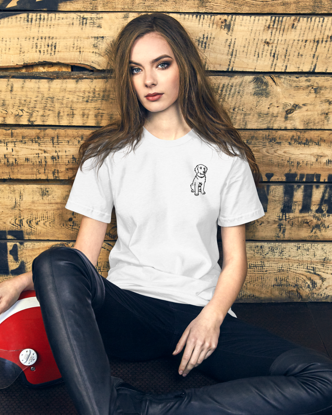 Personalisiertes T-Shirt mit Haustier Portrait - Unisex - Unikat für Tierfreunde