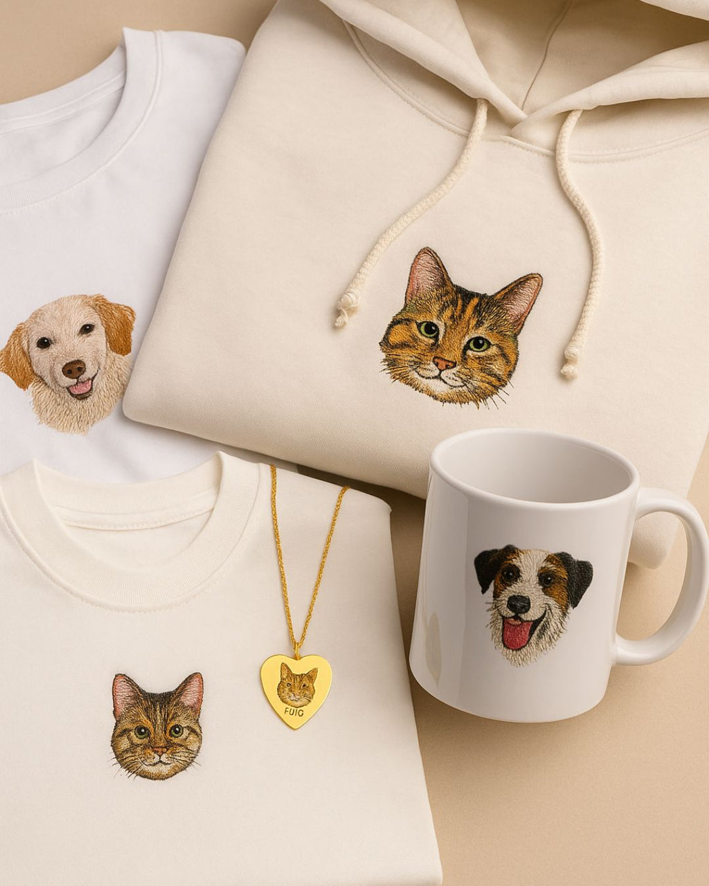 Personalisierte Tasse mit Haustier Portrait - Unikat für Tierfreunde