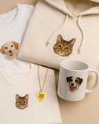 Personalisierte Tasse mit Haustier Portrait - Unikat für Tierfreunde